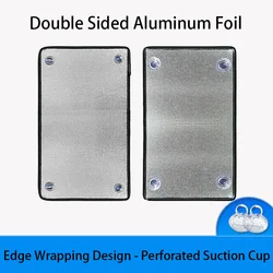 Blackout Window Film with UV Protection and Insulation - 30x100CM (Aluminum Foil)