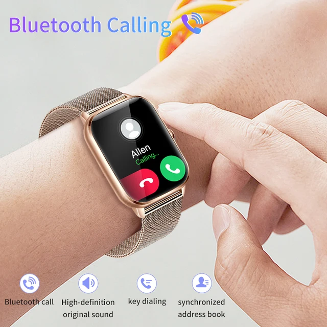 LIGE Voice Assistant Bluetooth Call Smart Watch