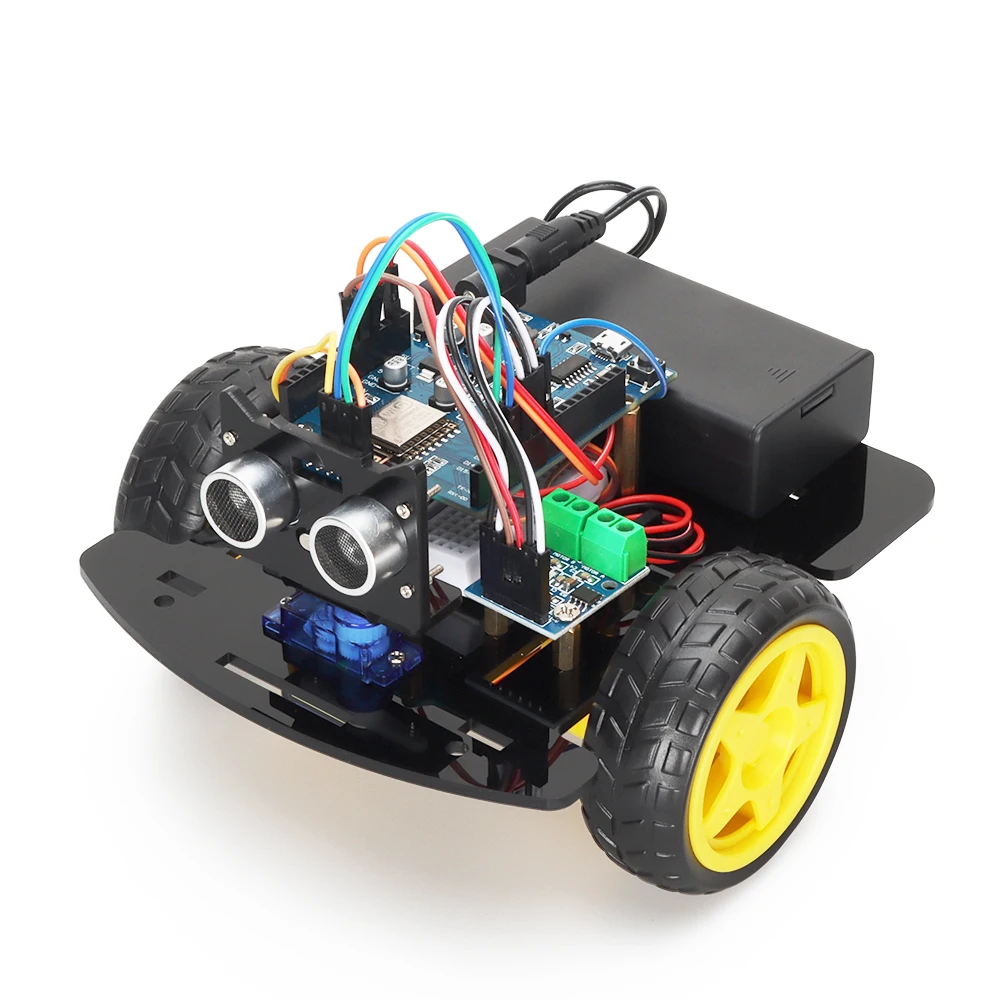 2WD Smart Automation Robot Car Kit For ESP8266 ESP12E D1 Wifi Board For ...