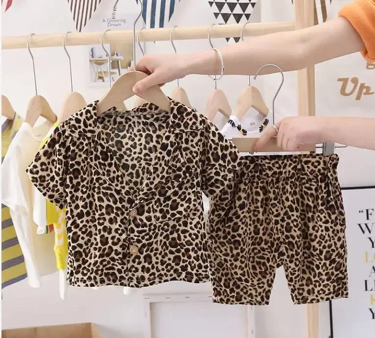 Shirt Shorts Clothing Set 2Pcs Kids Boys kids clothing set boys clothing set boys tracksuits suit boys tracksuits