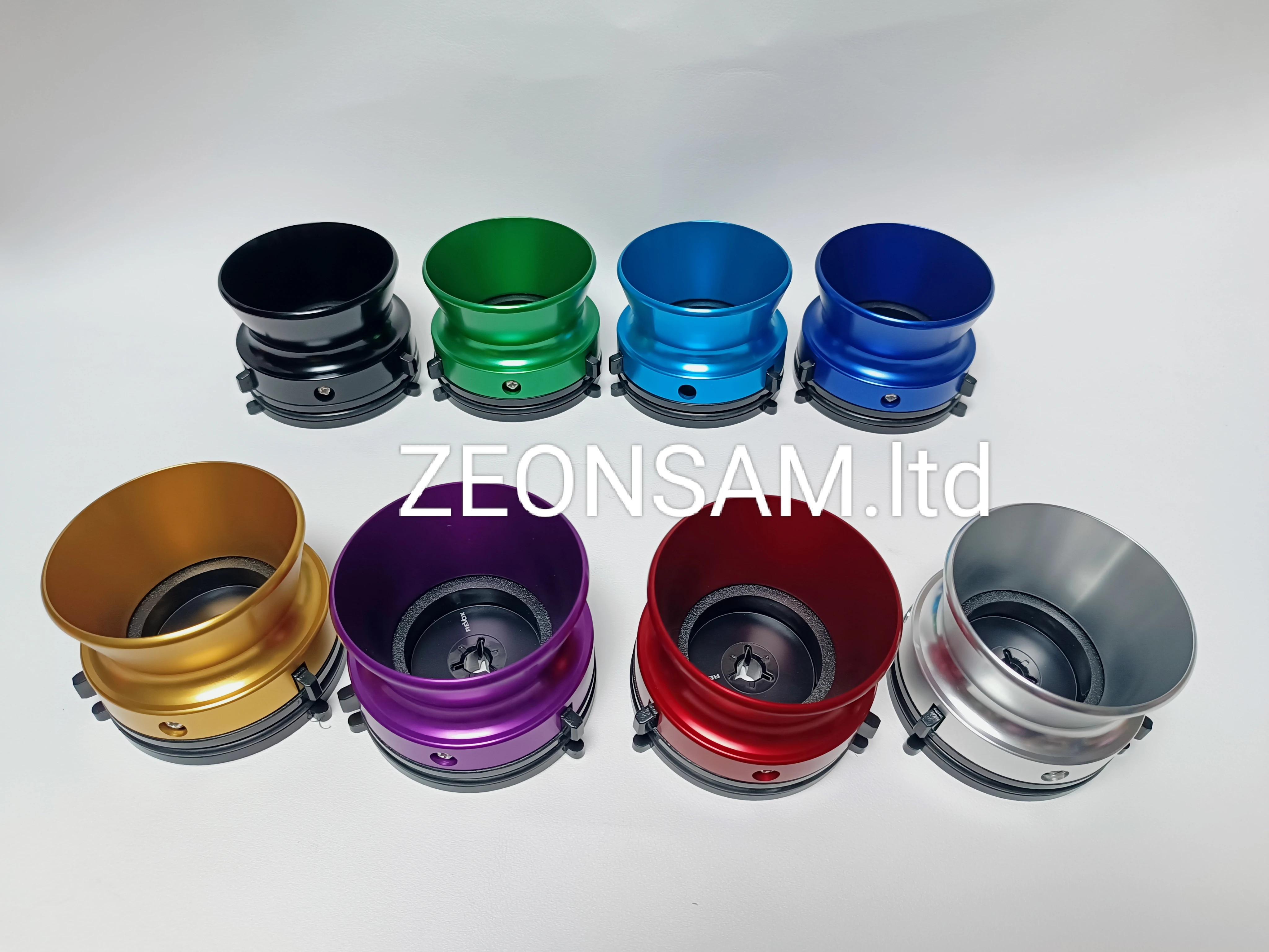 Studer Revox 1 Paio Di Adattatori Per Hub Nab Apriscatole Professionale In Lega Di Alluminio Lucidato Da 10 Pollici Per Studer Revox Per Akai Per Teac