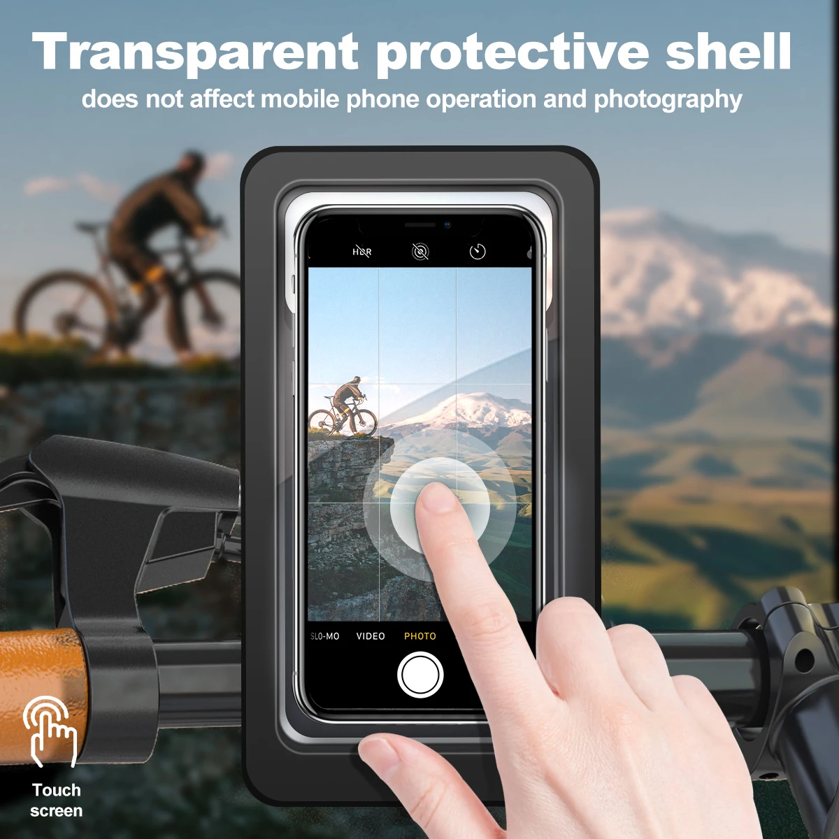 Waterproof Cycling Phone Holder Support Universal Bicycle GPS