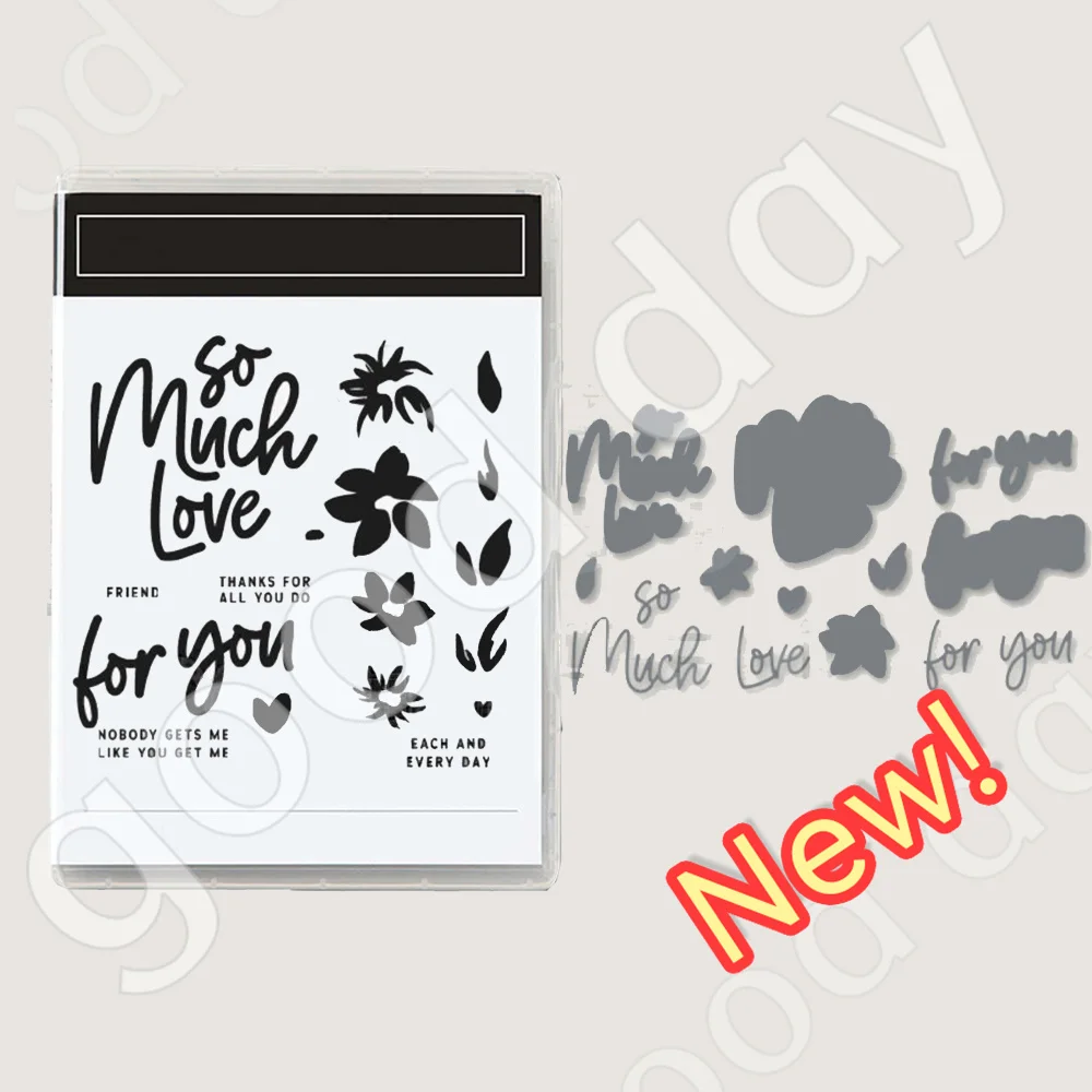 

2022-2023 New Blooming Flowers Cutting Dies Stamps Scrapbook Diary Decoration Embossing Template Diy Greeting Card Handmade