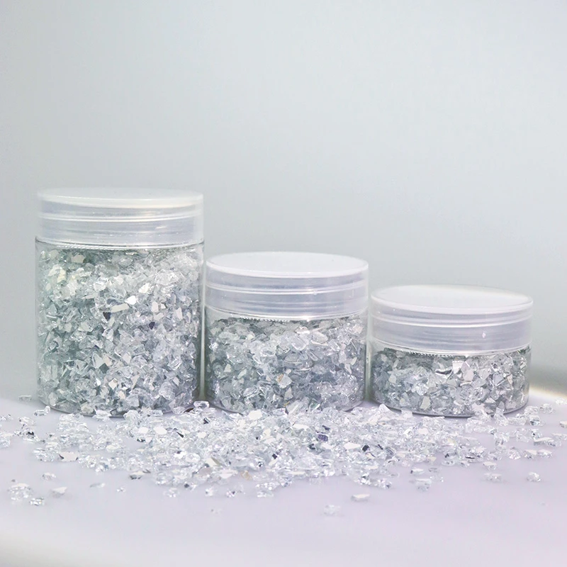 Crushed Glass - Silver