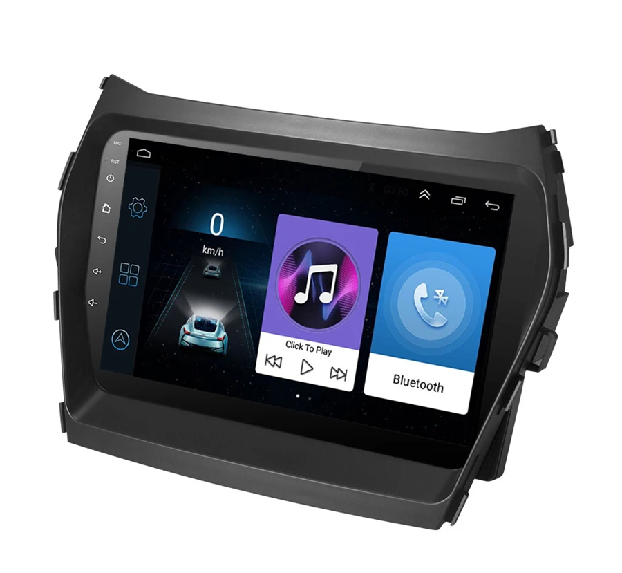 

9'' Android 9.1 Car Stereo Radio GPS Player For Hyundai Santa FE 2013-2017