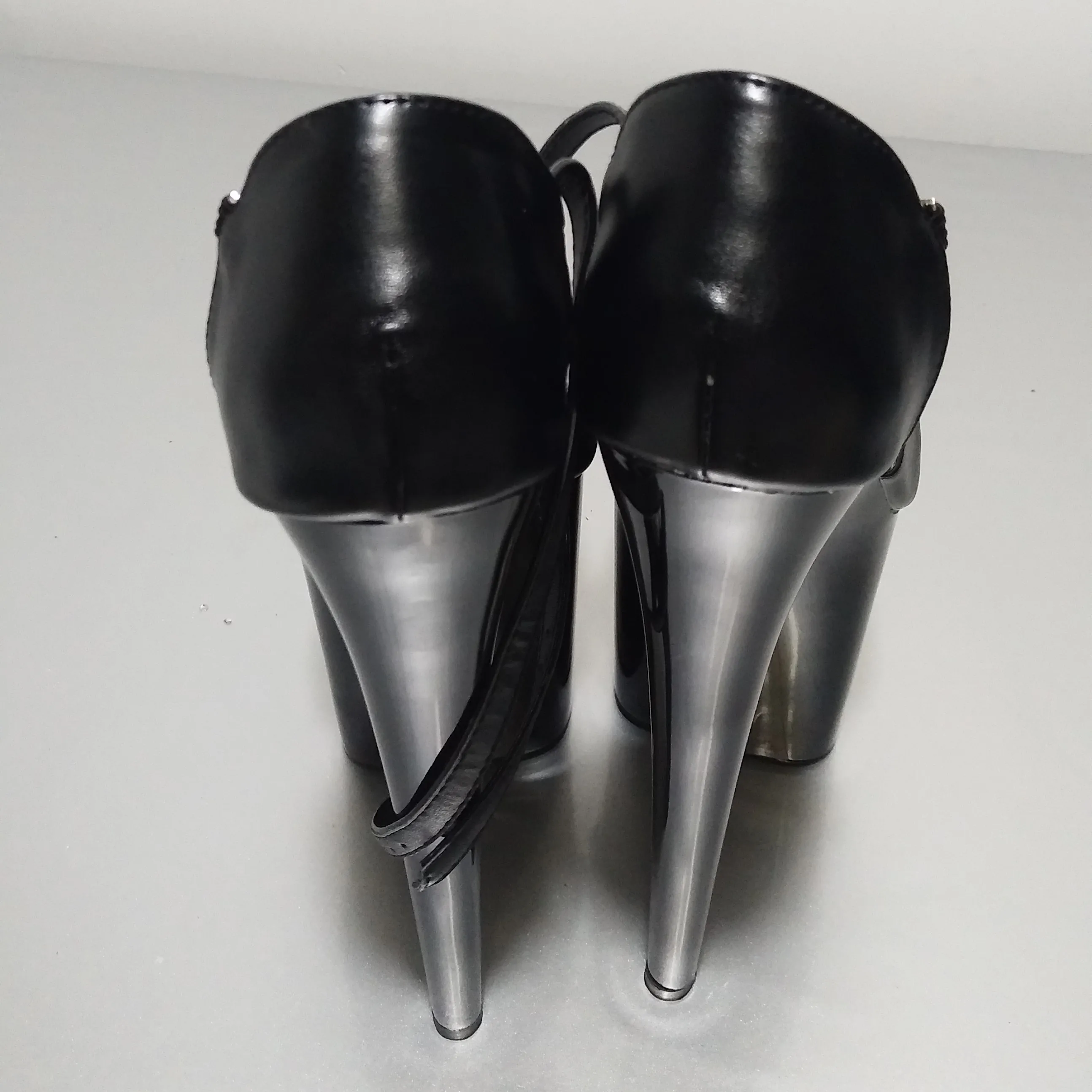 Sexy Ankle Strap Platform Women Ultra 20cm Super High Heel Shoes, Modle Shoes, Wedding / Party Shoes /Crystal dance shoes