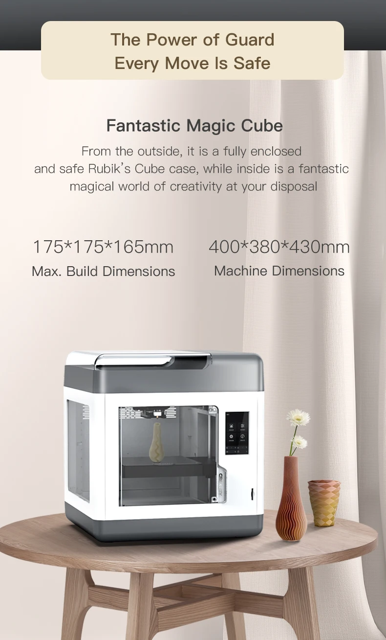 cheap 3d printer Creality Sermoon V13D Printer FDM Direct Drive Fully Enclosed Chassis Silent Motherboard Support Remote Printing best cheap 3d printer