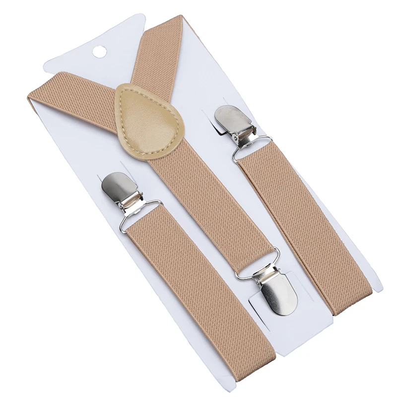 Kids Suspenders Soild Fashion Children Boys Braces Girls Adjustable Suspenders Kid Designer Belts Baby Wedding Accessories