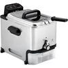 T-fal 3.5L Stainless Steel Deep Fryer with Basket, 1700W, Oil Filtration, Temp Control, Digital Timer, Dishwasher Safe Parts 1