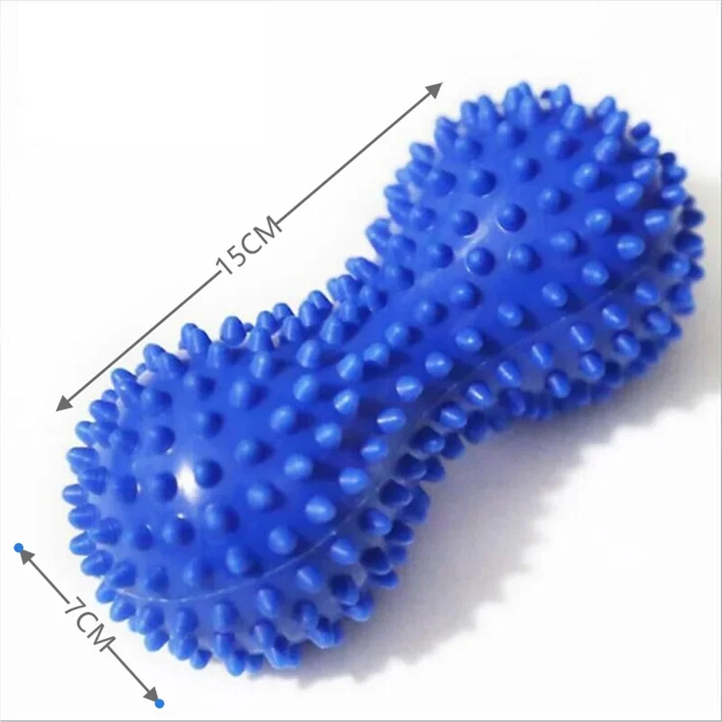 Peanut Shape Massage Ball Relax Muscle Yoga Exercise Fitness Ball Relieve Body Hands and Feet Exhaustion PVC Ball massage ball fitness ball