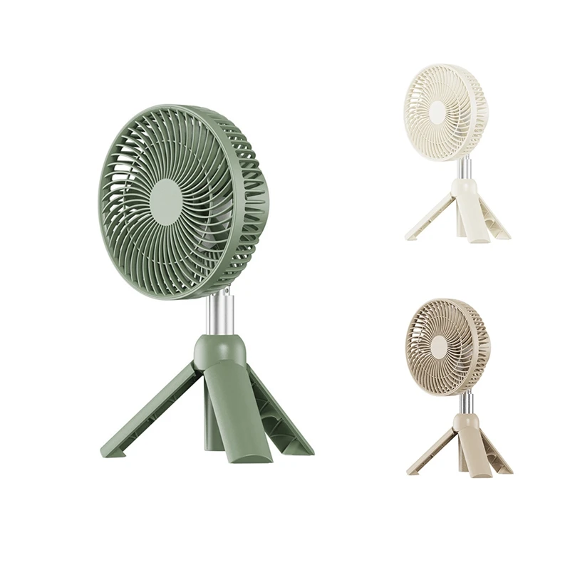 

ABSF Portable Fan Rechargeable Mini Folding Telescopic Outdoor Fan 4000Mah Electric Cooling Fan For Household Office