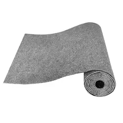 Trimmable Self-Adhesive Cat Scratch Carpet Mat for Cat Trees and Shelves (Light Gray)