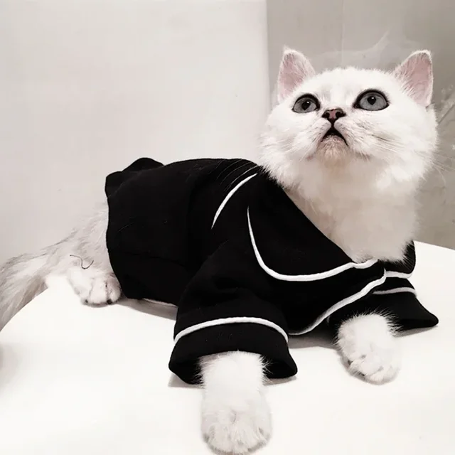 Christmas Pet Cat Costume Clothes for Cats Winter Kedi Katten Sphynx Sweatshirt Hoodie Suit Mascotas Clothing Ropa Para Gato 3