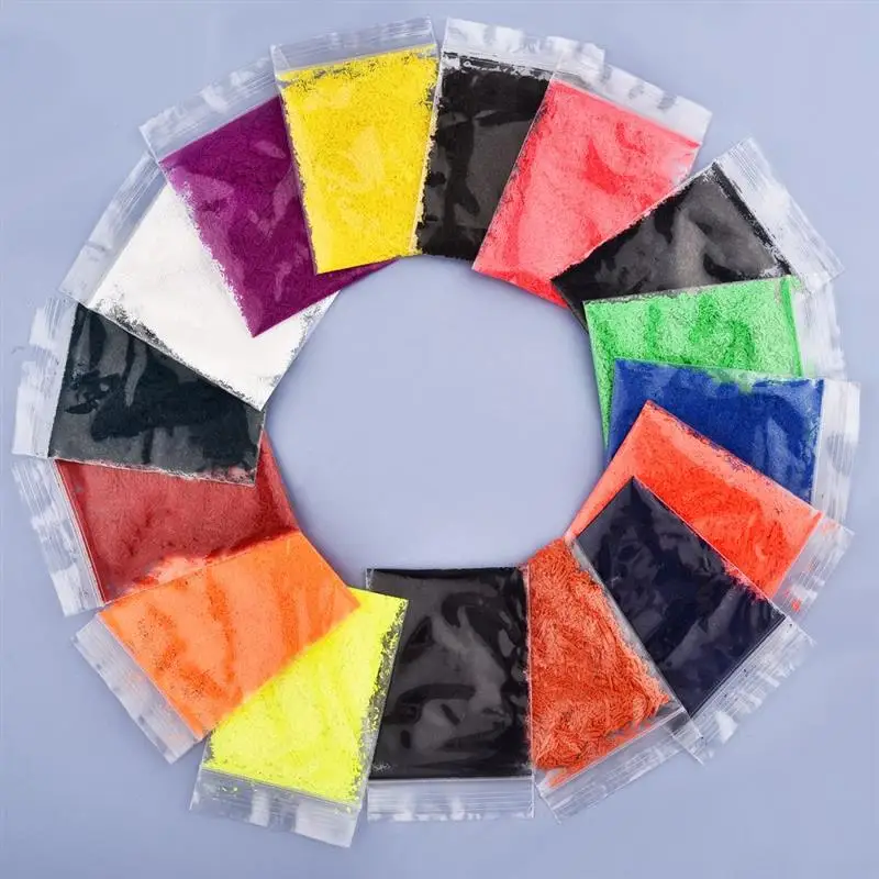 Description Picture 5 of item2g/Bag Candle Pigment Powder Dye DIY Candle Wax Pigment Colorant DIY Candle Dying DIY Soap Plaster Dyeing Home Decor Craft