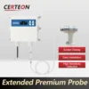 Wall Mounted Freon Leak Sensor IP65 0-1000ppm Refrigerant Gas Detector RS485 4-20mA Output High Accuracy HVAC Leak Alarm