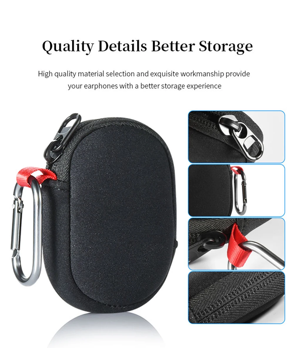 Portable Storage Bag for Sony WF-1000XM4 WF-1000XM5 TWS Earbuds Box XM4 XM5 Earphone Travel Carrying Case for /Airpods