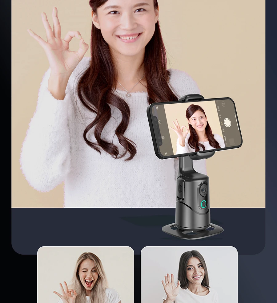 Caméra ptz 4k ai smart tracking pour streaming et bureau_voghion.com