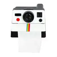 L9NB WC Tissue Box for Creative Toilet Roll Camera Paper Holder Bathroom Retro Decor Napkins 1