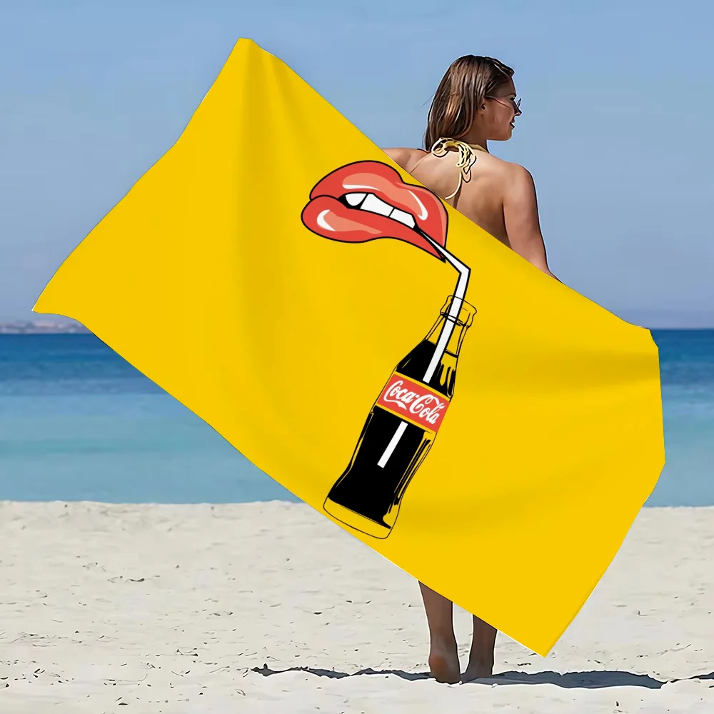 Bathing Towels Adults C-Cocas Cola-C Spa Towel Beach Bathrobe Girl