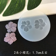  1pcs 3D Flower Silicone Mold Resin Camellia Peony Daisy Lotus Flower Pendant Jewlery Making Tools Epoxy Resin Molds 