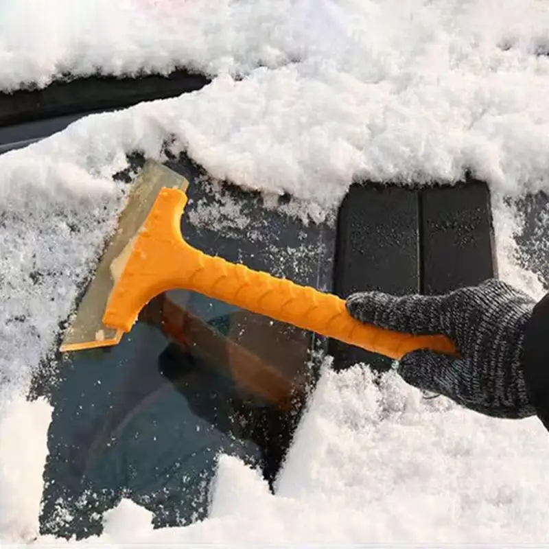 Car Ice Scrapers Winter Windshield Ice Tool Shovel Frost Cleaning for Winter Window for Cars Trucks Suvs