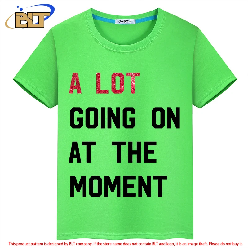 A Lot Going On At The Moment Kids T-Shirt summer children's short-sleeved casual tops for boys and girls 3