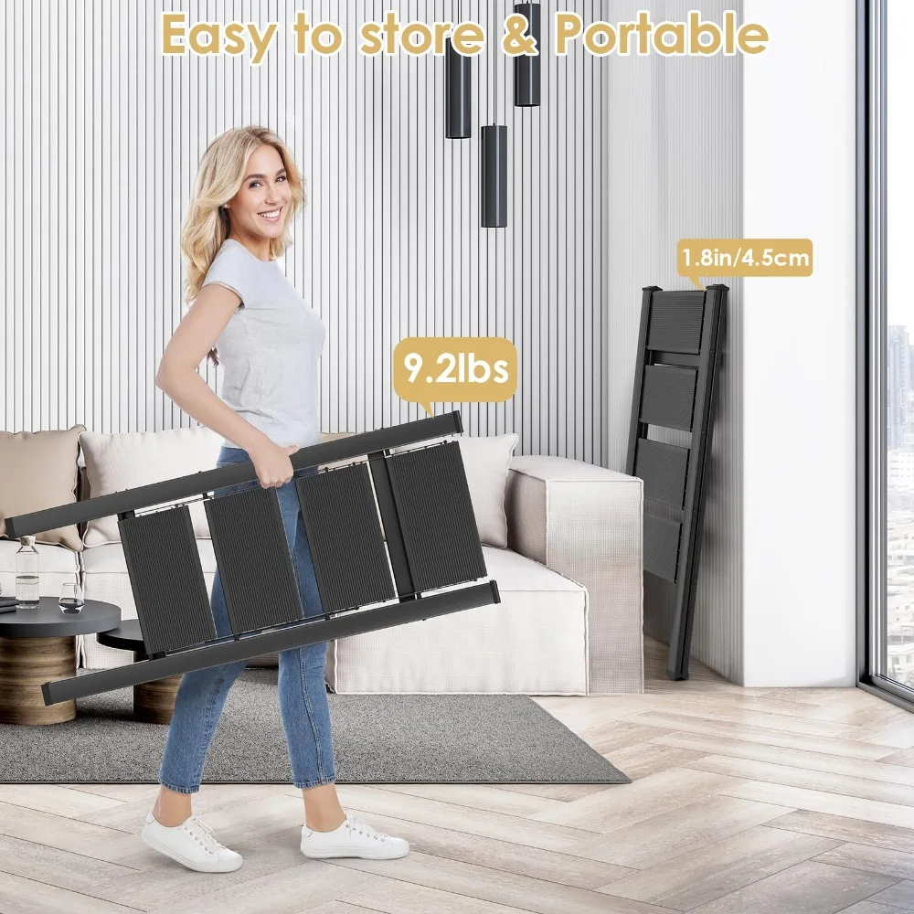 Folding Lightweight Stepladder Step Ladder Simplicity Thick Portable Home Ladder MultiPurpose Pedal Kitchen