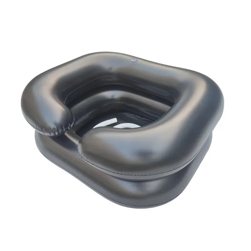 Lavabo Gonfiabile Per Shampoo Vasca Per Il Riposo Del Letto Lavandino Per Assistenza Infermieristica Con Tubo Di Scarico Per Il Vassoio Per Shampoo Pe