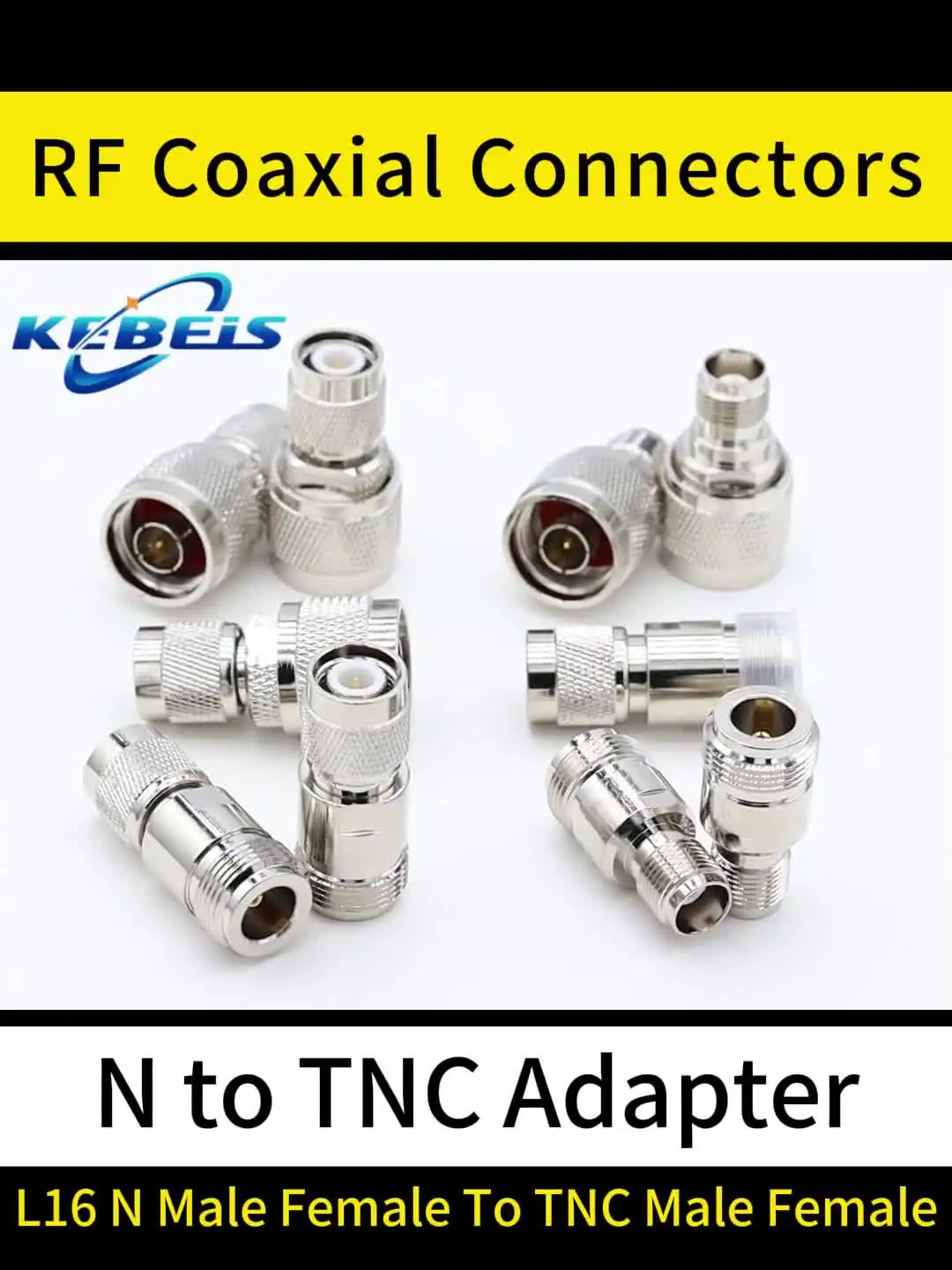 Adattatore TNC/N-JK Adattatore RF N Femmina A TNC Maschio - Per