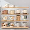 Countertop Cup Storage Rack Multi-layer Coffee Cup Dustproof Rack Wine Glass Rack Mug Coffee Cup Storage Organizer 4