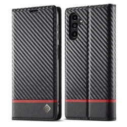 Premium Carbon Fiber Leather Phone Case - Sleek and Durable Protection - A22 4G (Heng)