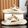 Men Slippers 2024 New Summer EVA Soft-soled Platform Slides Sandals Indoor Outdoor Walking Beach Shoes Flip Flops Mens Shoes 4