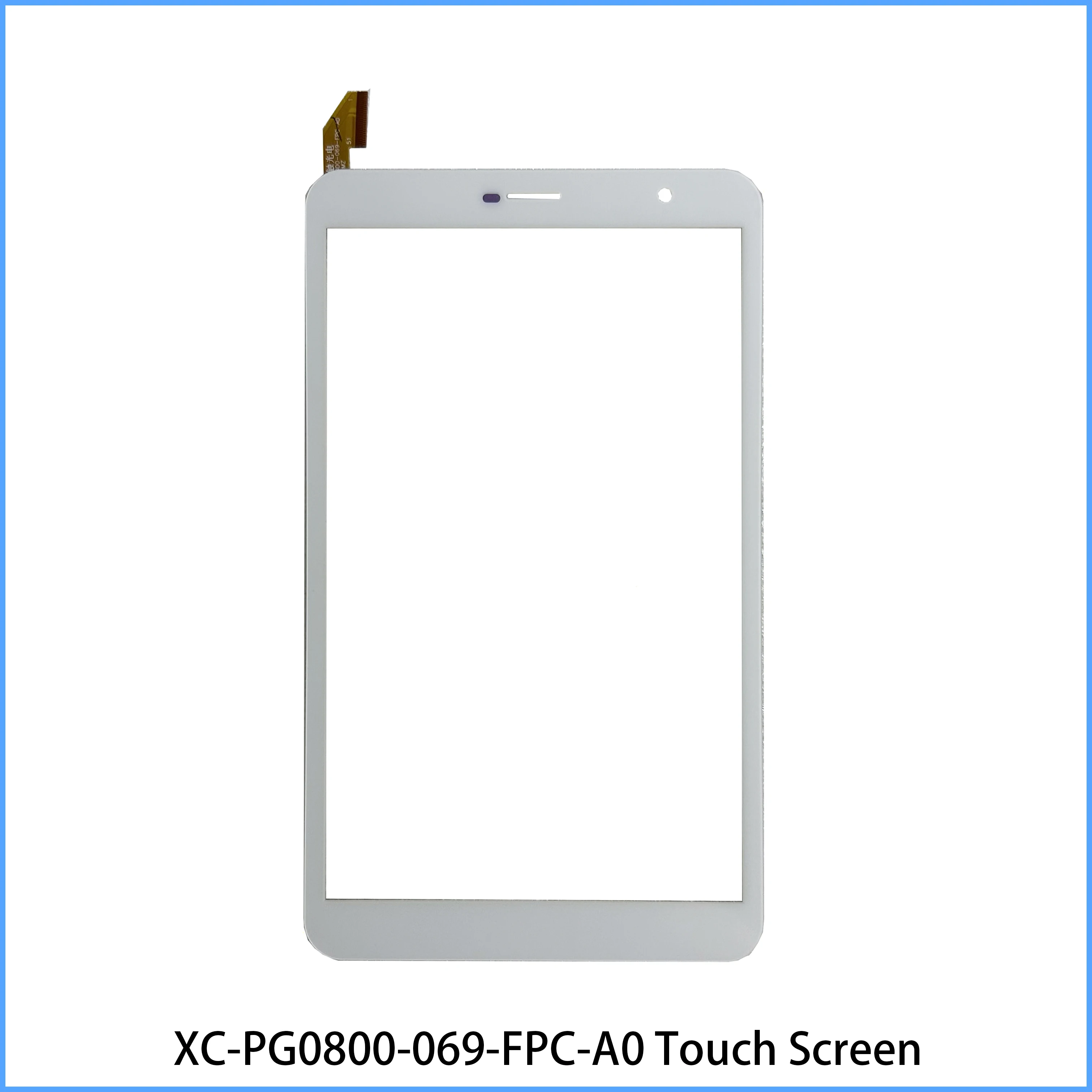 

New 8 inch XC-PG0800-069-FPC-A0 Tablet External Capacitive Touch Screen Digitizer Panel Sensor Replacement Phablet Multitouch