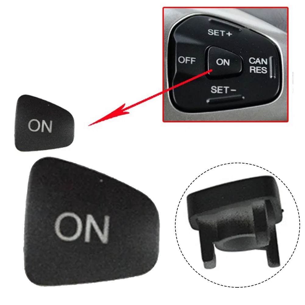 

Direct Replacement, Easy Installation, Steering Wheel Buttons Cruise Control ON Button for Ford Escort Fiesta Ecosport, Black