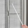 Blinds Pleated Curtain Accessories Shutters Window Opener Pole Acrylic Pull Rod White Sheer 6