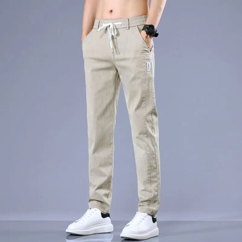 Summer Man Open Crotch Jeans Hiking Lightwear Fashion Pants Couple Outdoor Panties Crotchless Clubwear Jogger Daily Wear Cloth