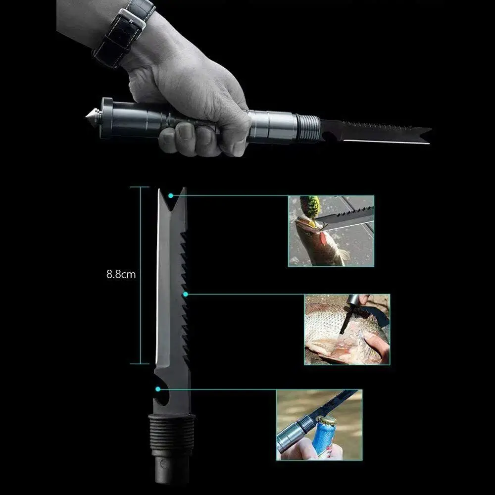 Folding Shovel in Use