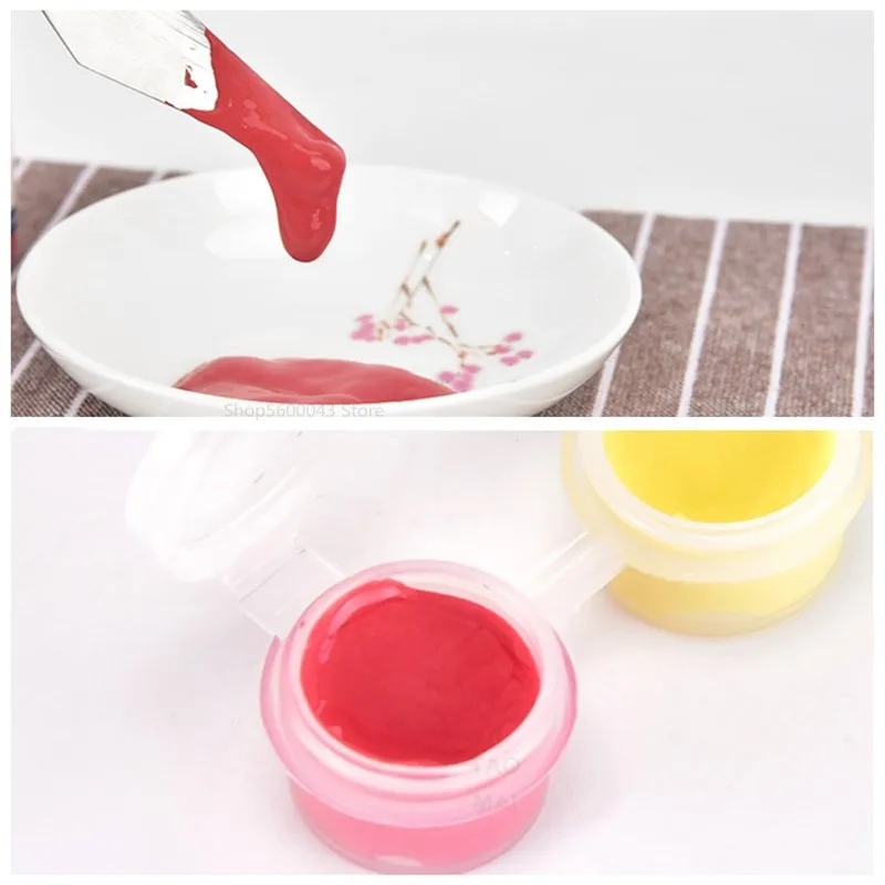 Pottery Coloring Tool 24 Colors/set Ceramic Painting Pigment Underglaze Color Jingdezhen Ceramic Painting Pigment Medium Temperature Baking Color