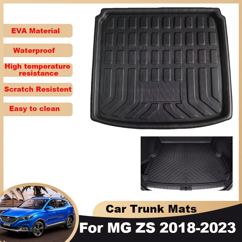 Alfombrilla para maletero de coche, accesorio para MG ZS 2023, MGZS EV ZX  ZST 2018 ~