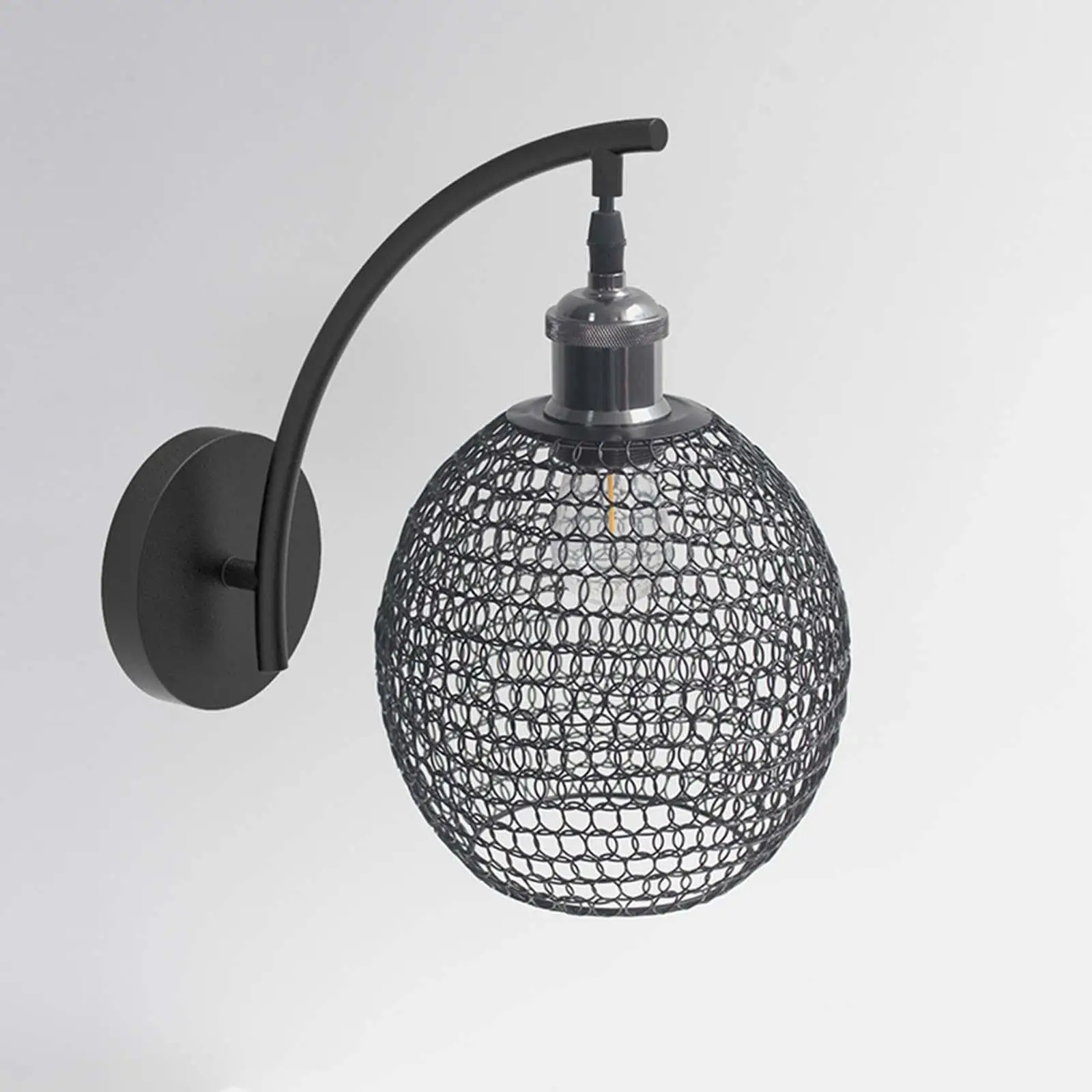 Lamp Shades Lighting Fixtures Ceiling Light Cover Metal Lamp Cage Lamp Guard for Bar Living Room Kitchen Hotel Table Lamp
