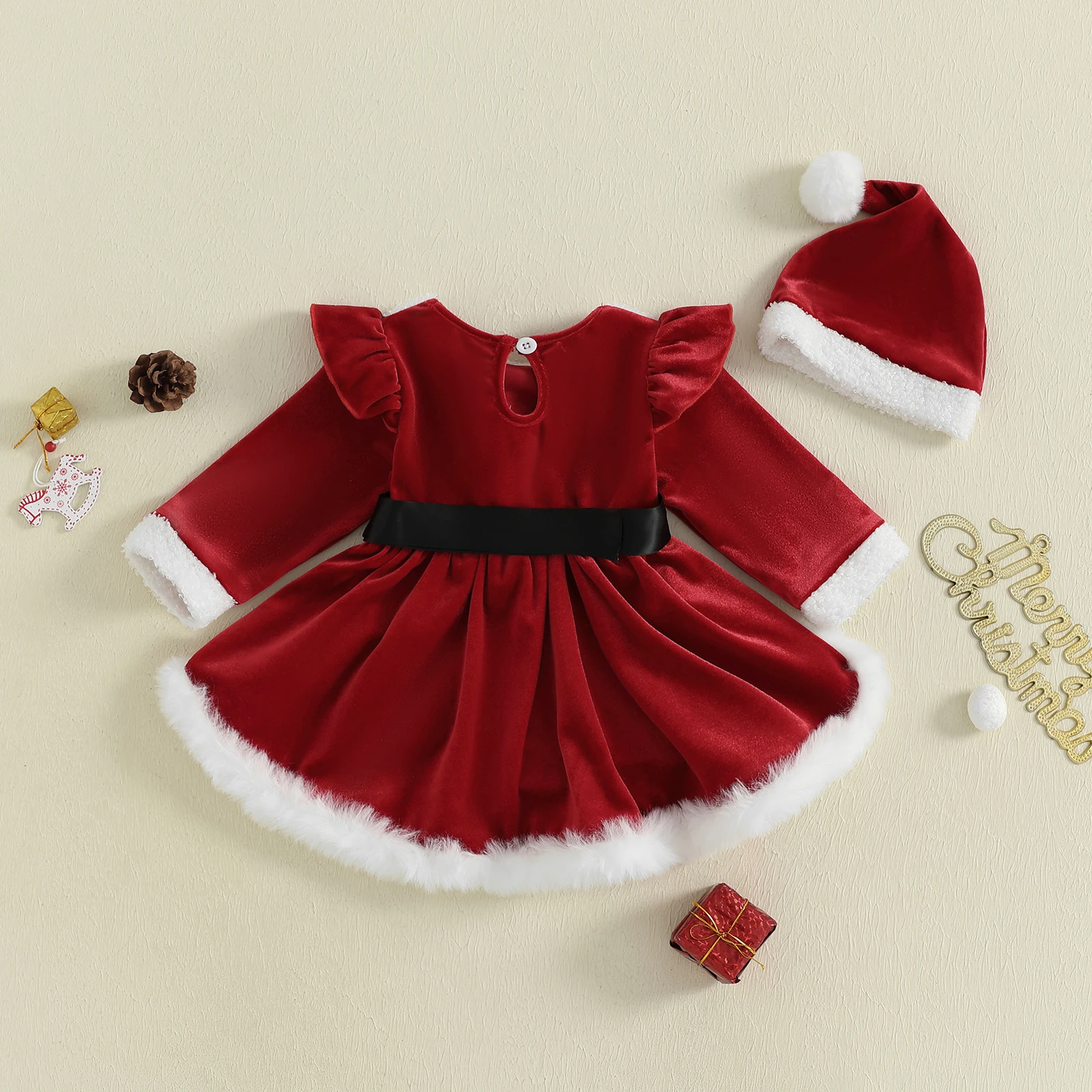 Baby Christmas Dress Set 2