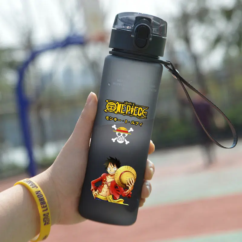 1000Ml Anime One Piece Series Sport Water Bottle Outdoor Gym