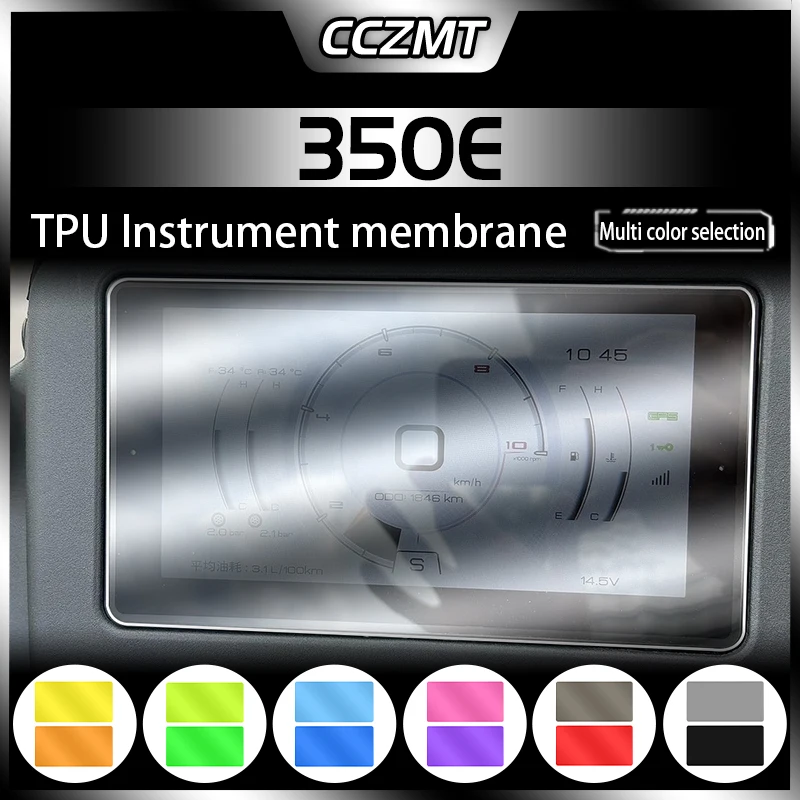 Per Zontes 350E 350 E 350 E 350E Accessori Cluster Scratch Protection Film Pellicola Proteggi Schermo Strumento Cruscotto Film