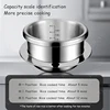 1.2L/1.6L Gas Induction Cooker Universal Mini Stainless Steel Pressure Cooker Pot Soup and Rice Multifunctional Household Stew P 4