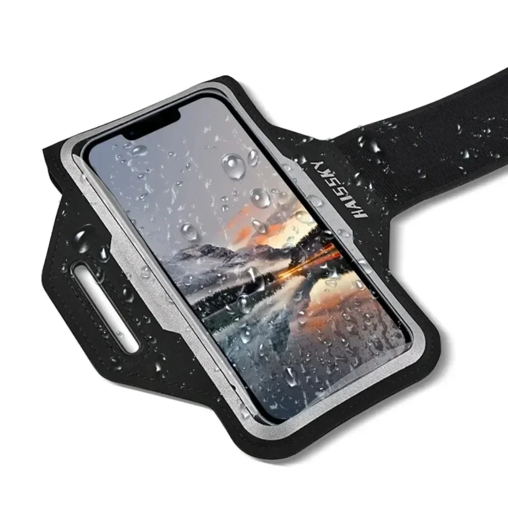 phone armband HAISSKY ultra-thin running bags sport armband for iPhone 17 16 15 14 13 11 Pro Max17 Air 15 Plus Samsung S25 Ultra Xiaomi Arm Po