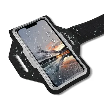 HAISSKY Ultra-thin Running Bags Sport armband For iPhone 17 16 15 14 13 11 Pro Max17 Air 15 Plus Samsung S25 Ultra Xiaomi Arm Po