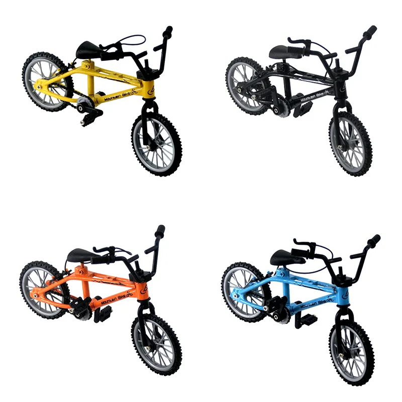 Modello Di Bicicletta Mini Mountain Bike In Lega Per 1/10 Rc Crawler Axial Scx10 Trx4 D90 Tamiya Cc01 Decorazione