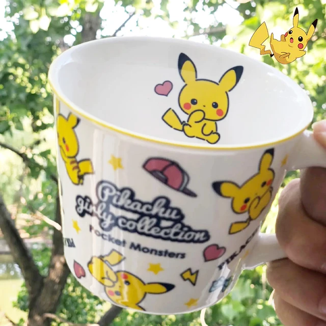 Pokemon Pikachu Gengar tazze caffè creativo tazze da tè bevande acqua tazza  di latte tazza Cute School Home Handle Drinkware regali di compleanno -  AliExpress