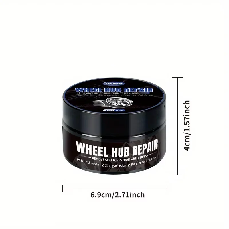 Wheel Hub Scratch Repair Wax Automobile Tire Detail Repair and Deep Conditioning No Residue