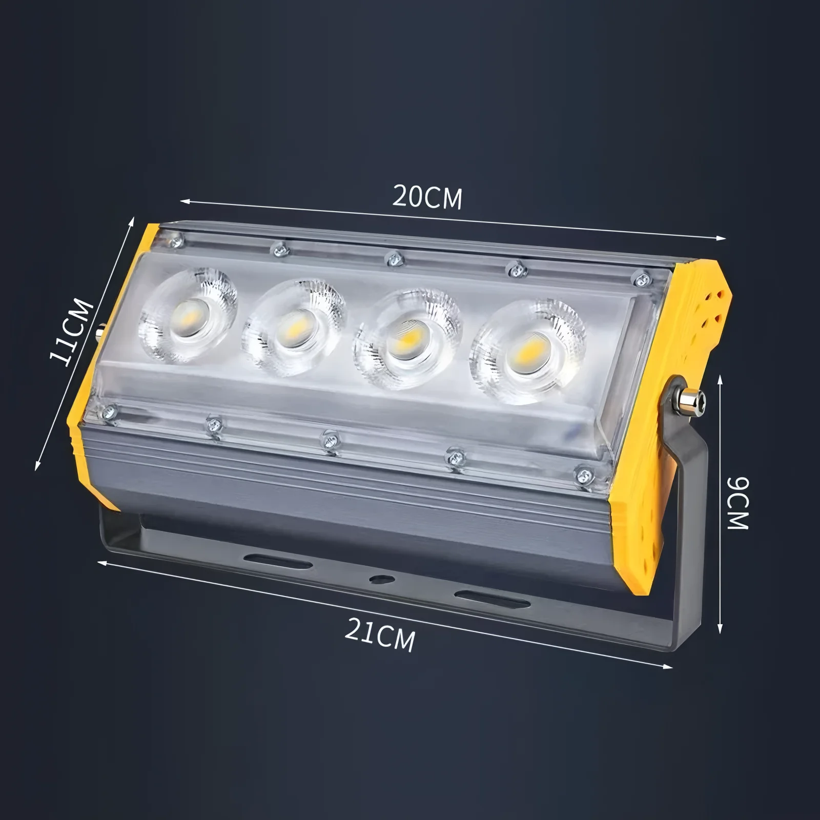 라이팅뷰 플러드라이트 50W 야외 스포트라이트 AC220V 240V 방수 IP65 LED 반사형 정원 조명